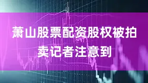 萧山股票配资股权被拍卖记者注意到